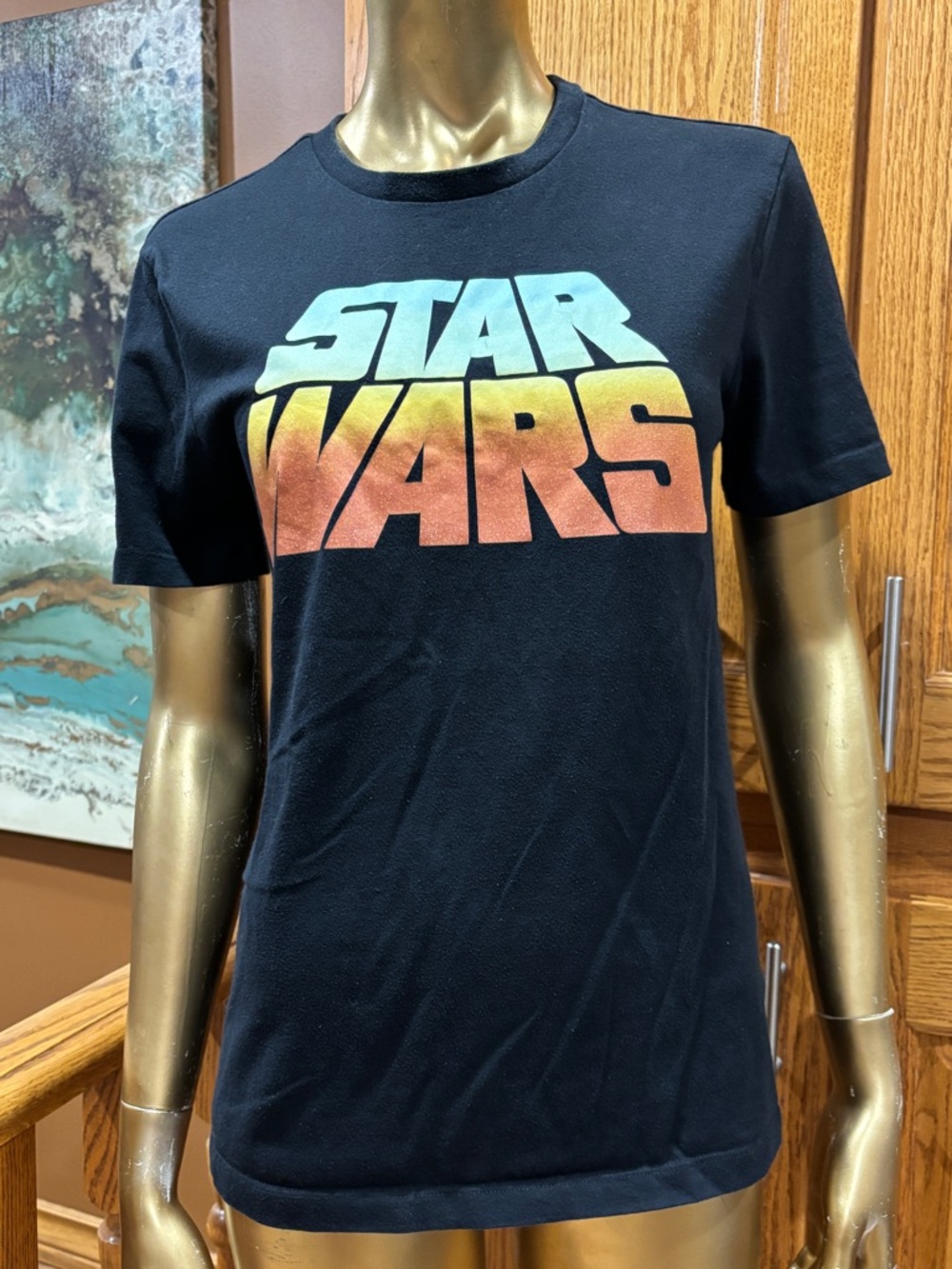Joe Fresh Black Star Wars Logo Tee